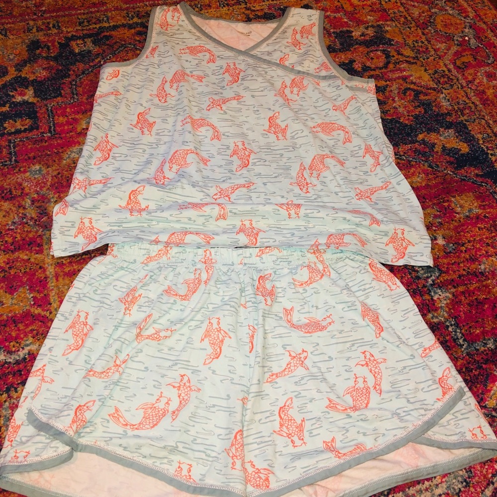 Garnet Hill pajama set